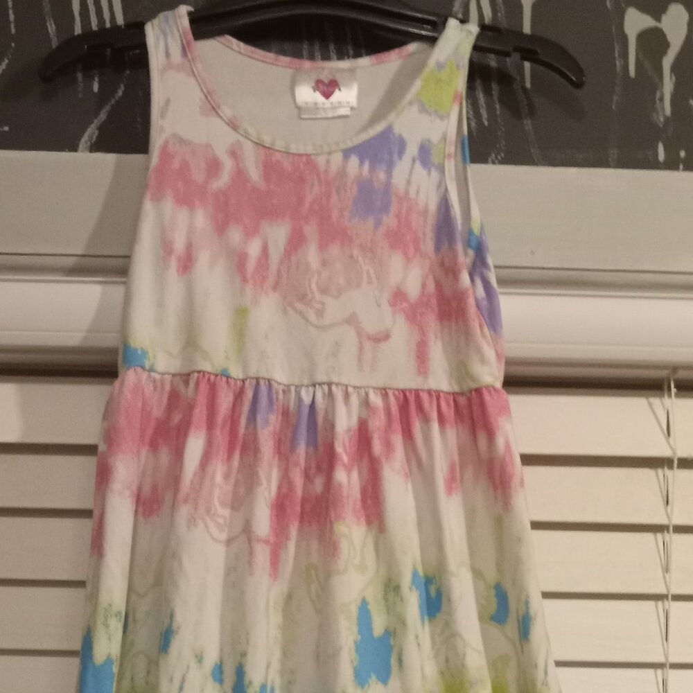 Tye dye size 5 Ryla girls unicorn dress